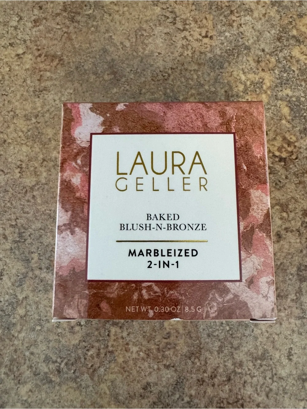 Laura Geller Marbleized Baked Blush-n-Bronze — Rose & Bronze Tones